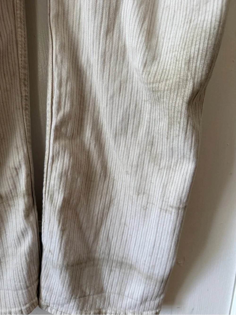 Men's Work Pants in Light Beige Old Navy size 32 x 30 ‘90s straight built flex